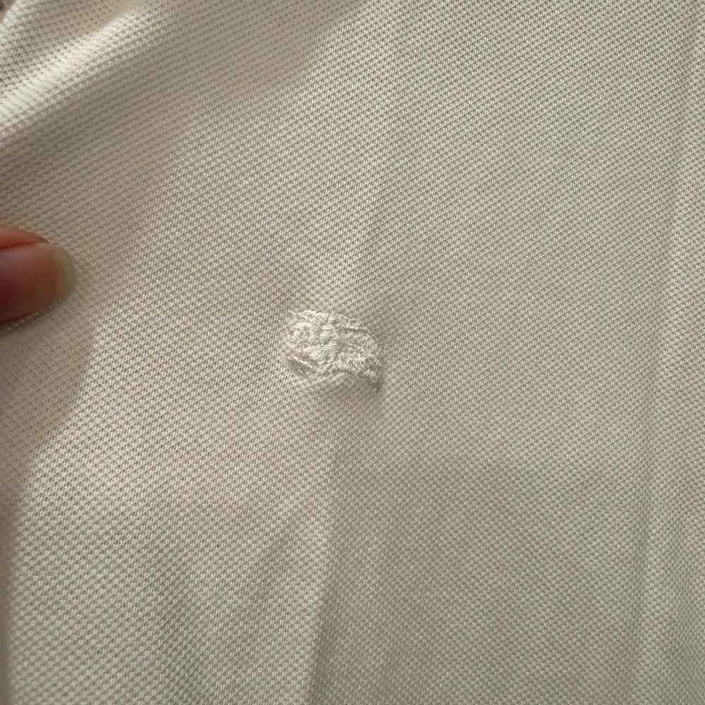 Burberry London white polo classic check print plaid - Picture 2 of 6